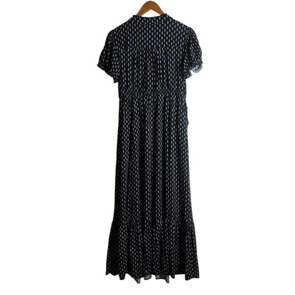 Torrid pattern short sleeve midi dress - Picture 10 of 12